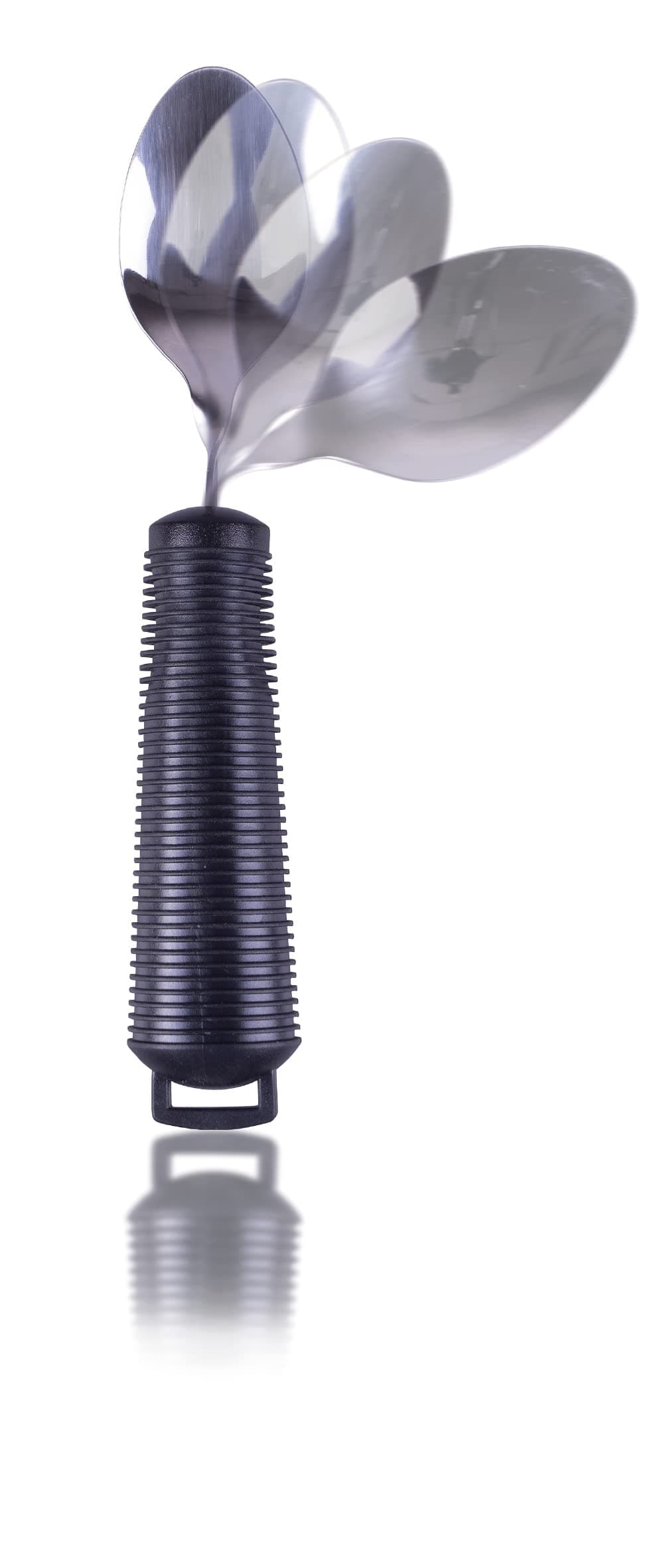 Aidapt Bendable Angled Spoon. Soft Grip Eating Aid that can be Bent to any Angle to help Reduce Wrist Stress from Twisting. Ideal for those with Arthritis, Limited Grip, Arm Movement or Tremors