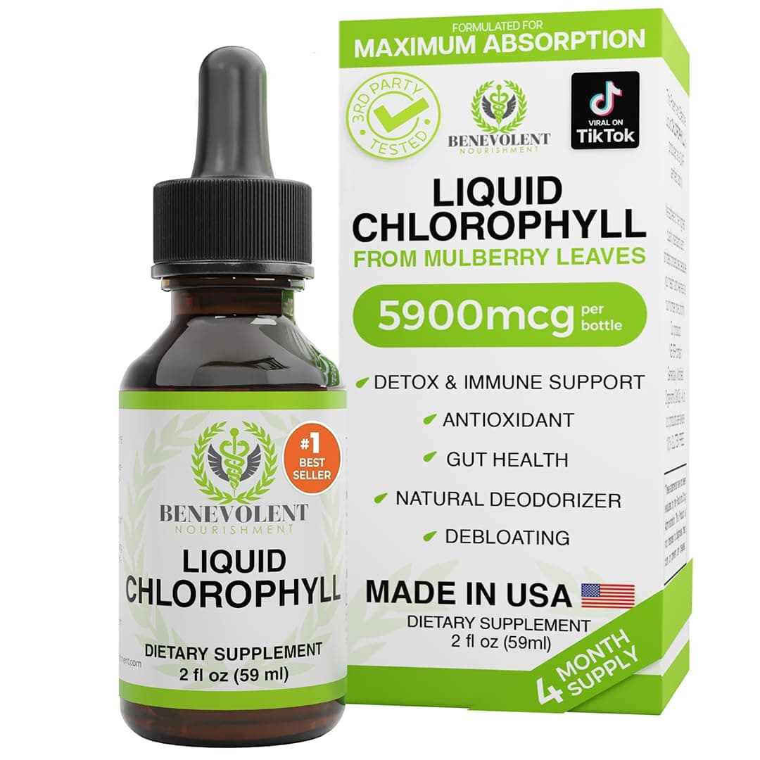 Chlorophyll Liquid Drops