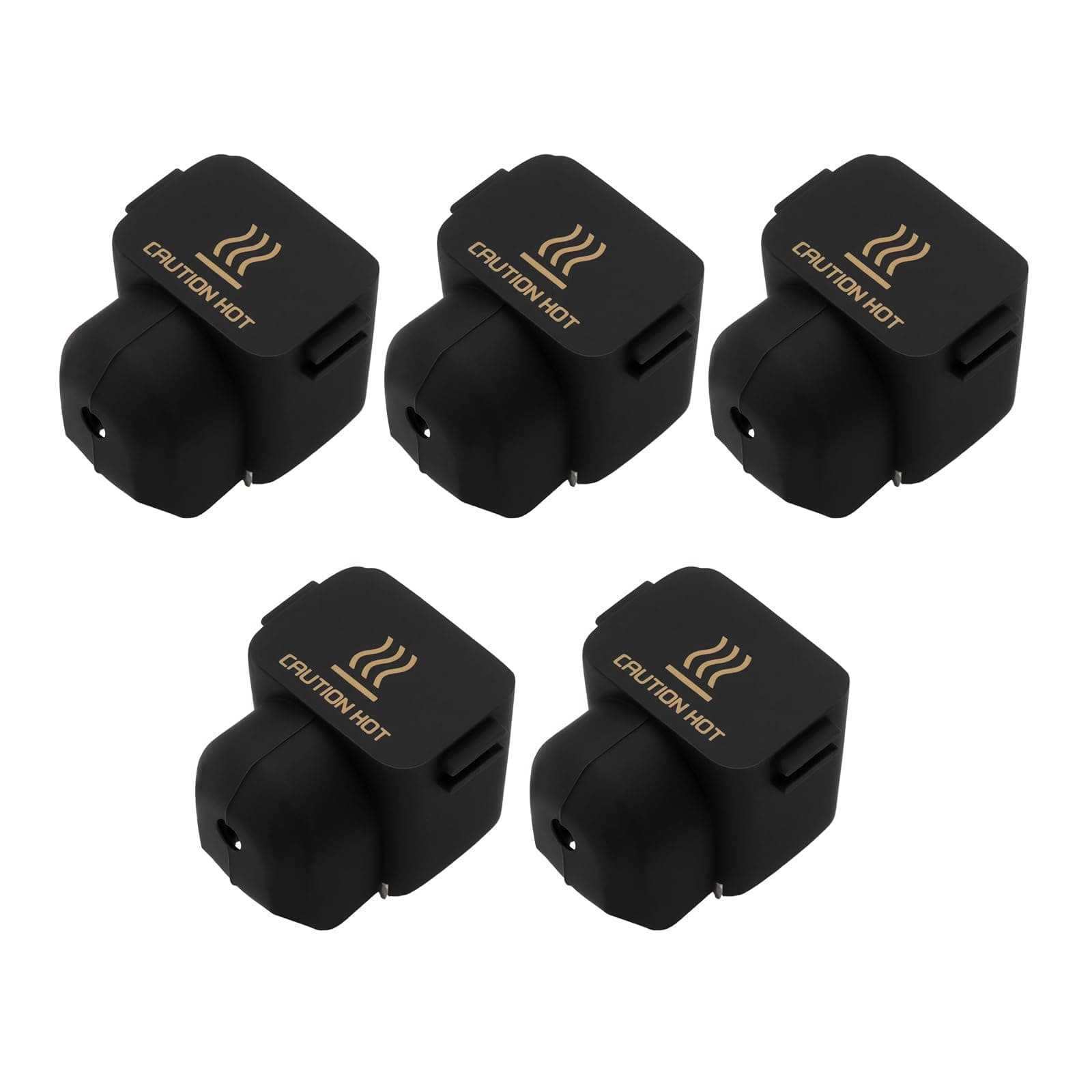 Silicone Socks 300°C Compatible with Bambulab A1/A1 Mini 3D Printer Hotend Replacement Printing Accessories Pack of 5