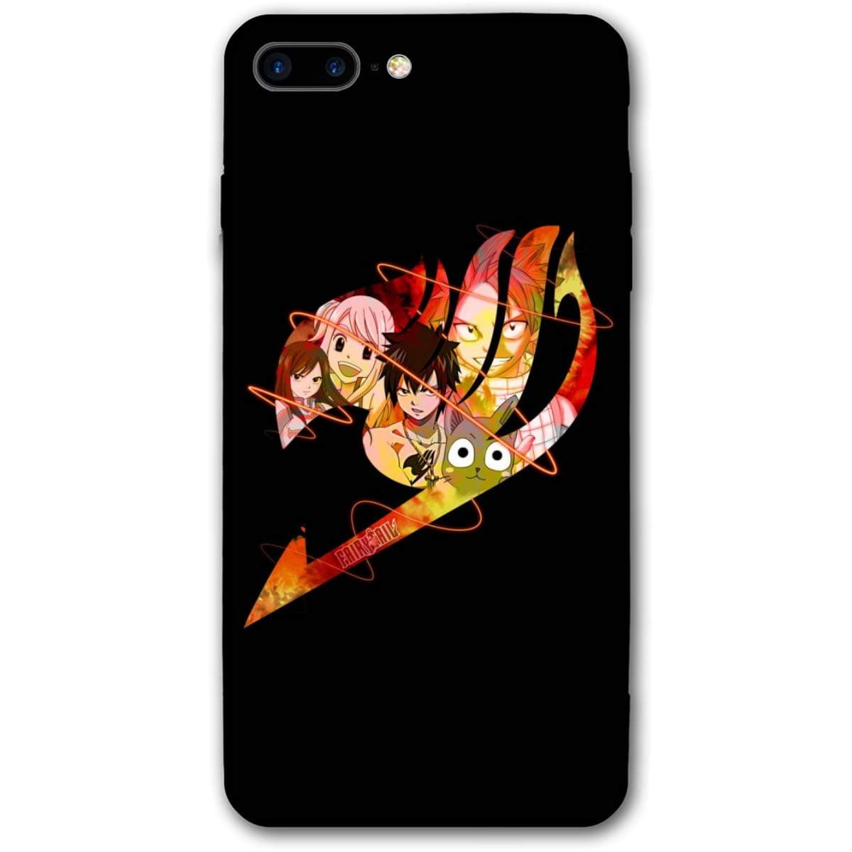 iPhone 7 Plus Case 8 Plus Case 5.5",Japanese Anime Case Plastic Soft Cover for iPhone 7 Plus/8 Plus (Fairy-Tail)