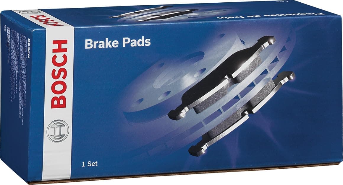 Bosch Blue BE1421H Ceramic Disc Brake Pad Set with Hardware - Front