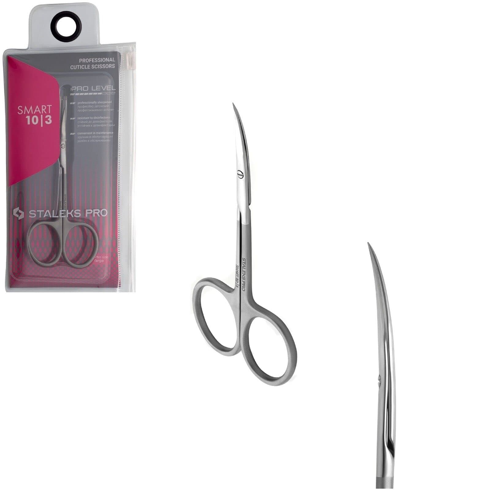 STALEKS Pro Professional Cuticle Scissors Smart 10 Type 3