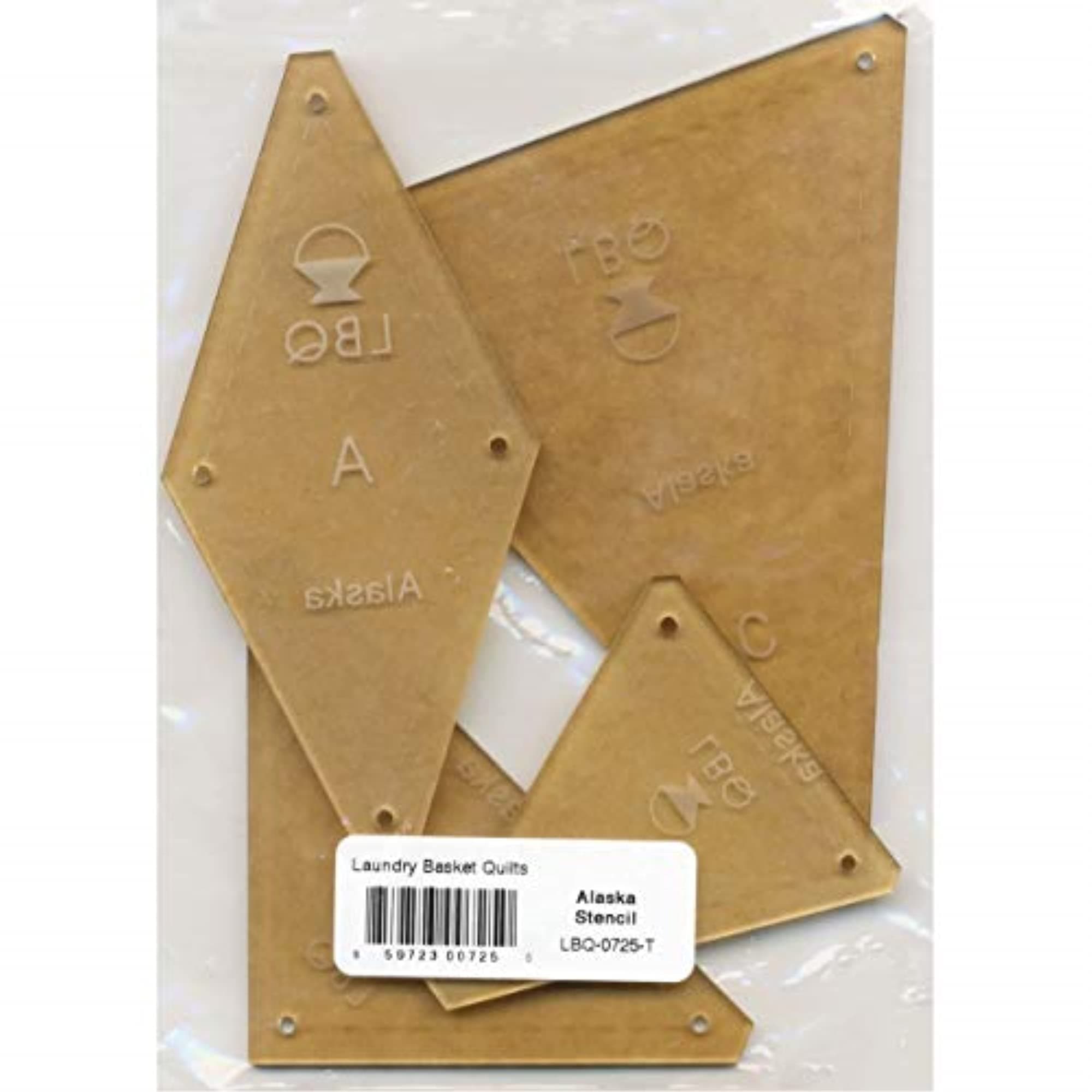 Alaska BOM Template Set from Laundry Basket Quilts