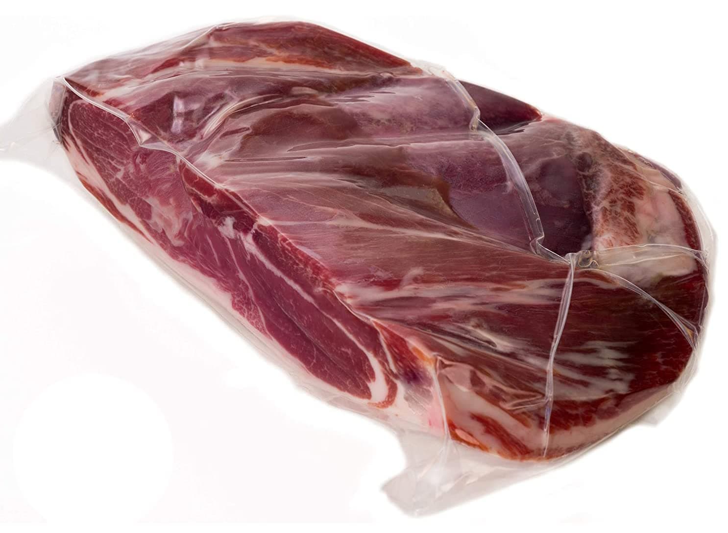 Serrano Ham (shoulder) Cured Free Range Boneless Approx. 1 KG - Spanish Jamon Made w/Mediterranean Sea Salt