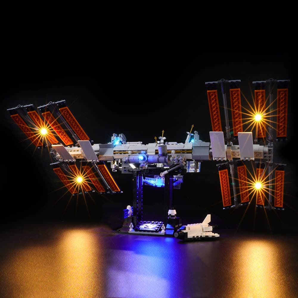 LIGHTAILING Light Set for (Ideas International Space Station Building Blocks Model - Led Light kit Compatible with 21321(NOT Included The Model)