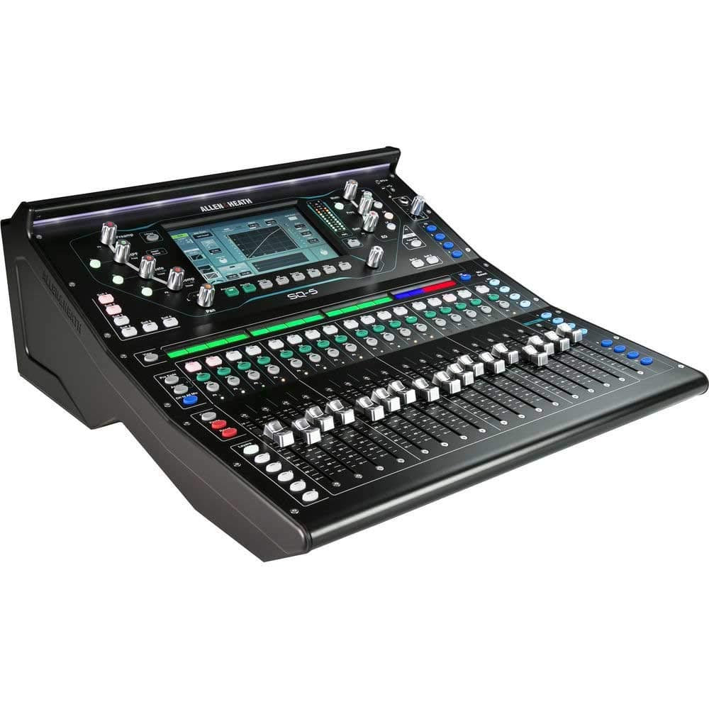 Allen & Heath SQ5 USB Digital Mixing Console, Black