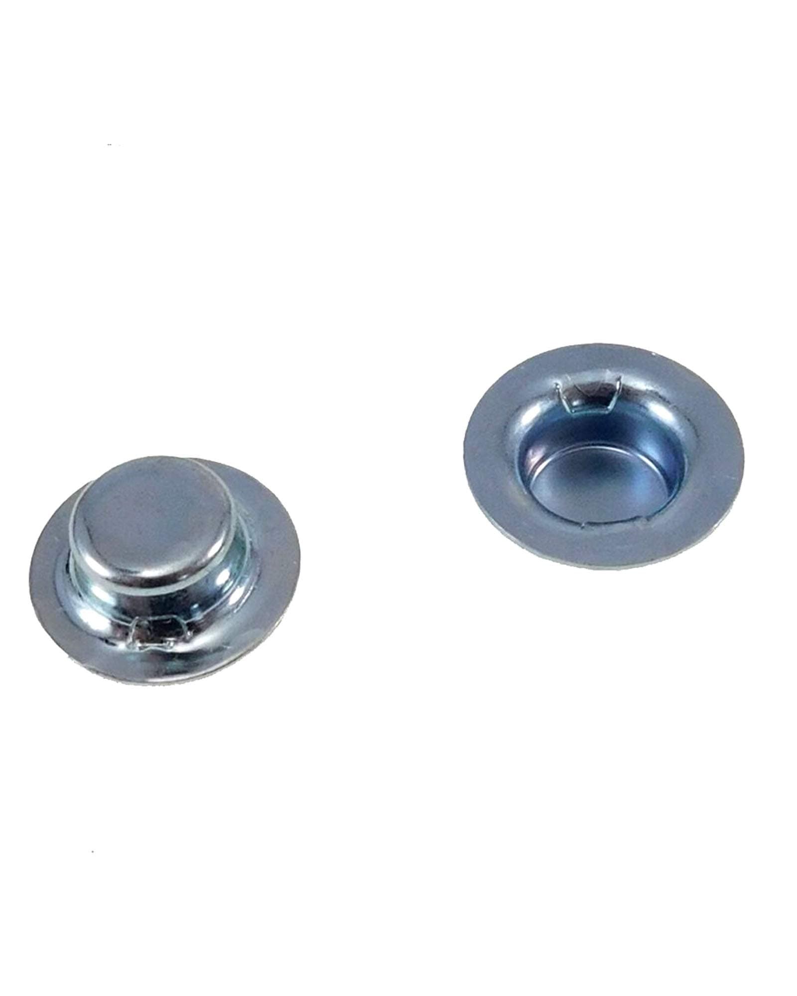 1/2" Push-on Cap Nut - Axle Cap Nut - Wheel Retainer (4 Pack) - Fits 1/2" Diameter Shafts/Axles