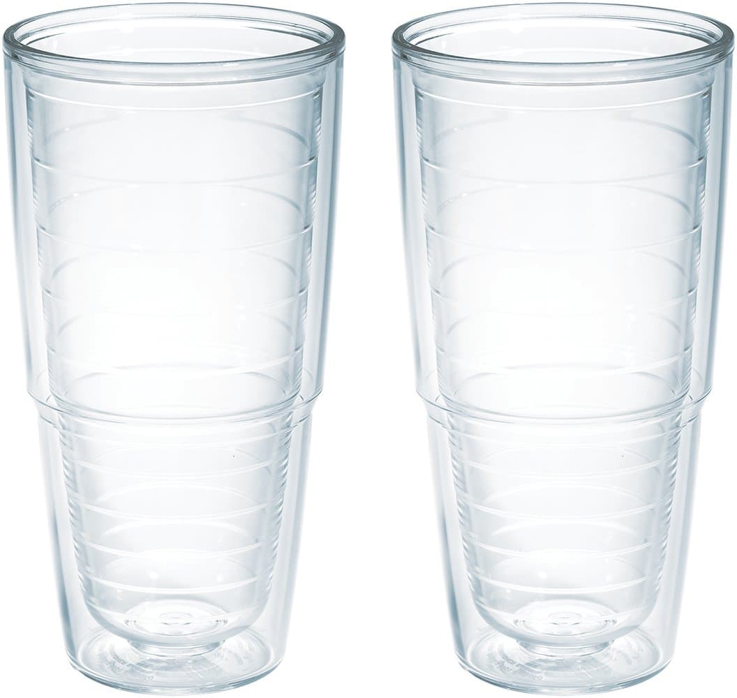 Tervis Tumbler 24-Ounce Clear 2-Pack
