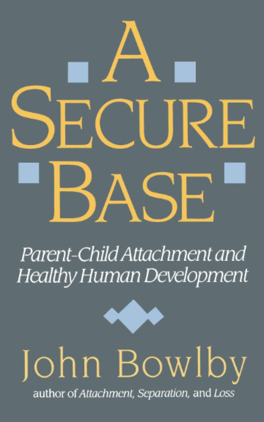 A Secure Base: Parent-Child Attachment and Healthy Human Development