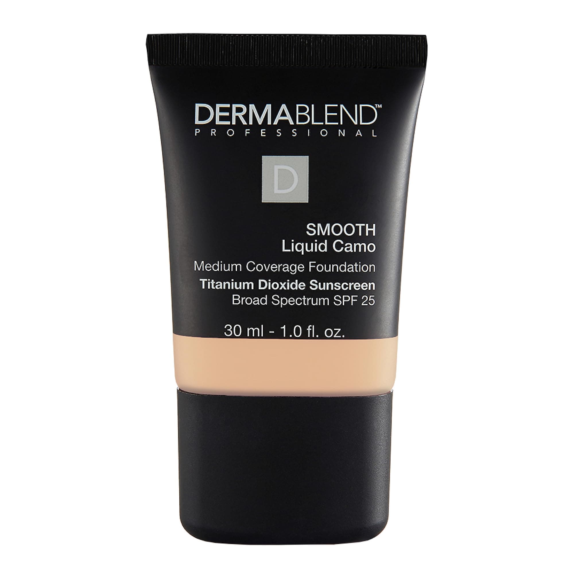 Dermablend Smooth Liquid Camo Foundation SPF 25-24 Hour Hydration - Buildable, Smoothing Coverage - Never Cakey Or Masky - Ideal For Normal, Dry, And Dehydrated Skin - 10N Cream - 30 ML