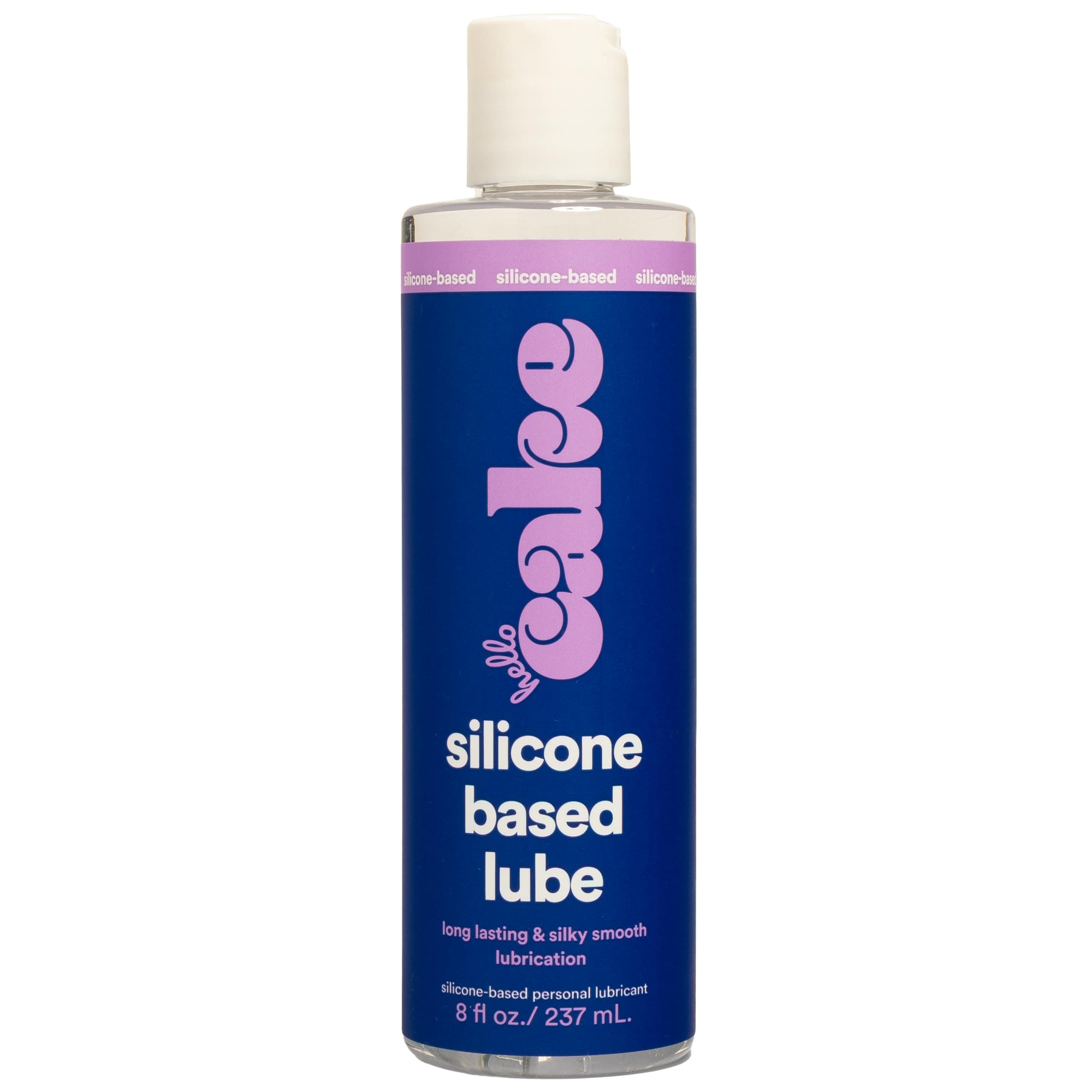 Hello Cake Silicone-Based Personal Lubricant - Hydrating, Long-Lasting, Non-Sticky, Ultra Slippery, Condom Compatible Lube for Men, Women, and Couples 8 fl oz