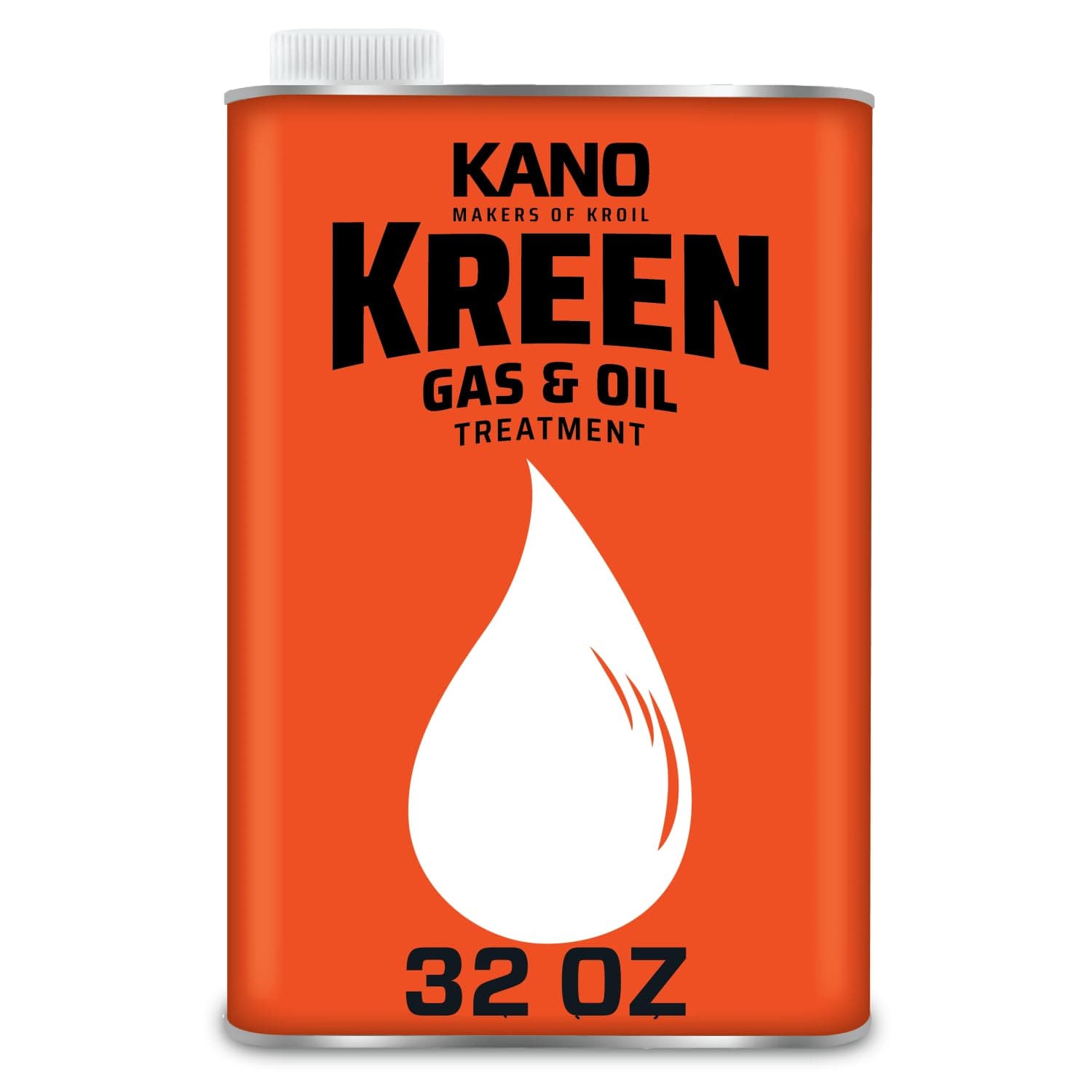 Kroil Kreen Gas & Oil Treatment - Engine Cleaner Additive - Improves Compression, Reduces Oil Use & Removes Carbon Deposits - for Gas & Diesel - Can - 1 qt - 1 Pack (KR161)