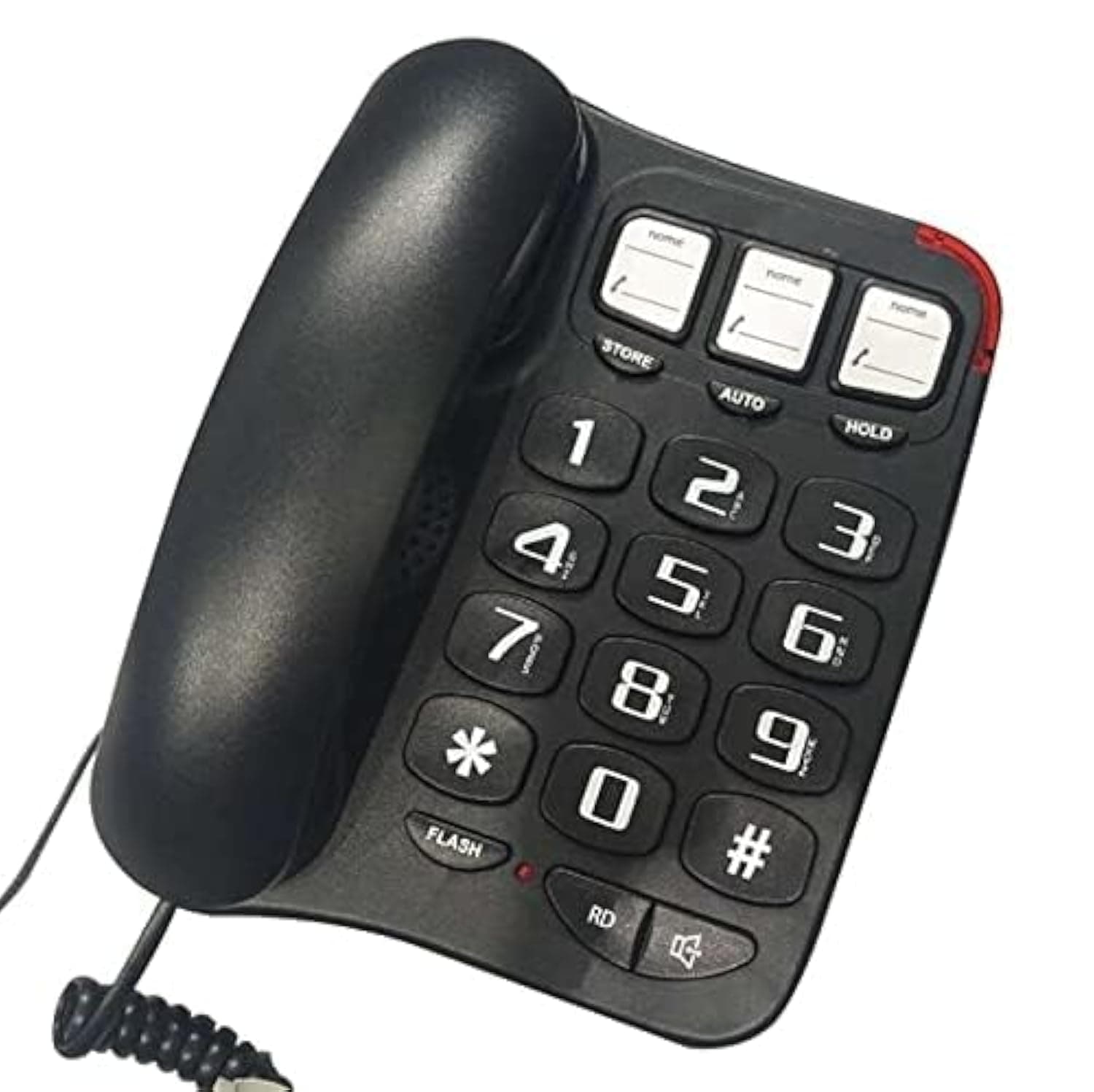 – ELECDON Large Button Phone for House, One-Touch Dialing, Amplified Corded Phone with Speakerphone for Home Landline Phones, No Need to use Batteries, Noise Cancelling, for Hotel, Business, Office