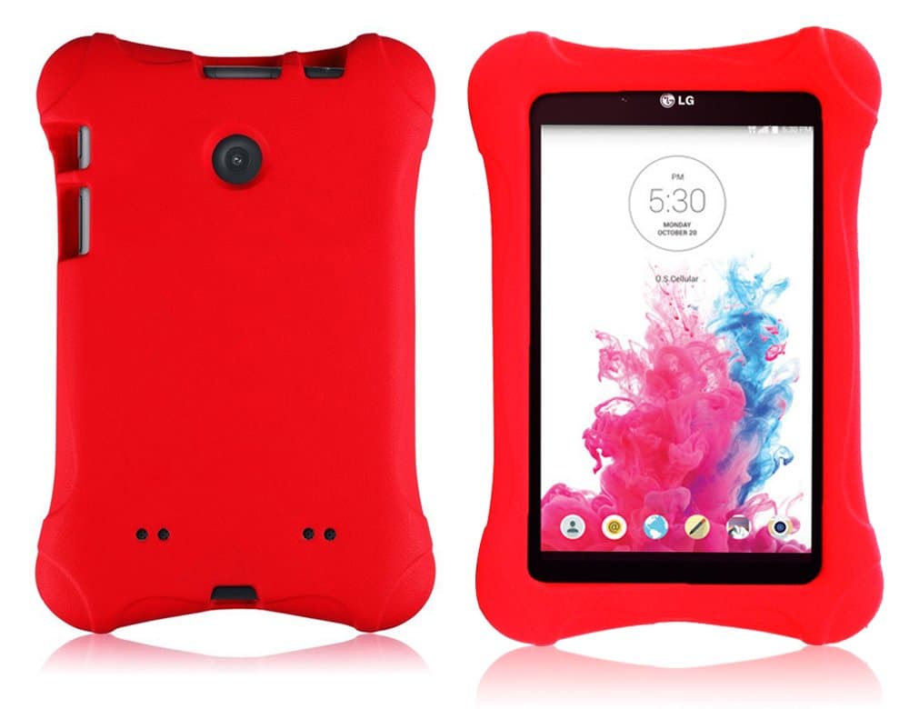 Bolete Case for LG G Pad 7.0 Protective Case for LG G Pad V400 / V410 (LTE) / UK410 / VK410/ LK430 7 inch Android Tablet, Red