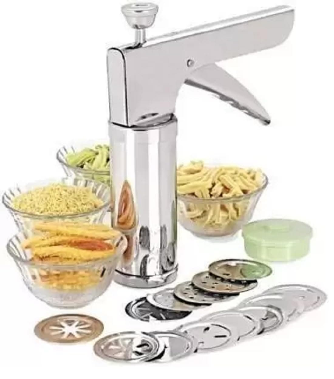 BIZOLO Multicolor Kitchen Press Masher Disc Set