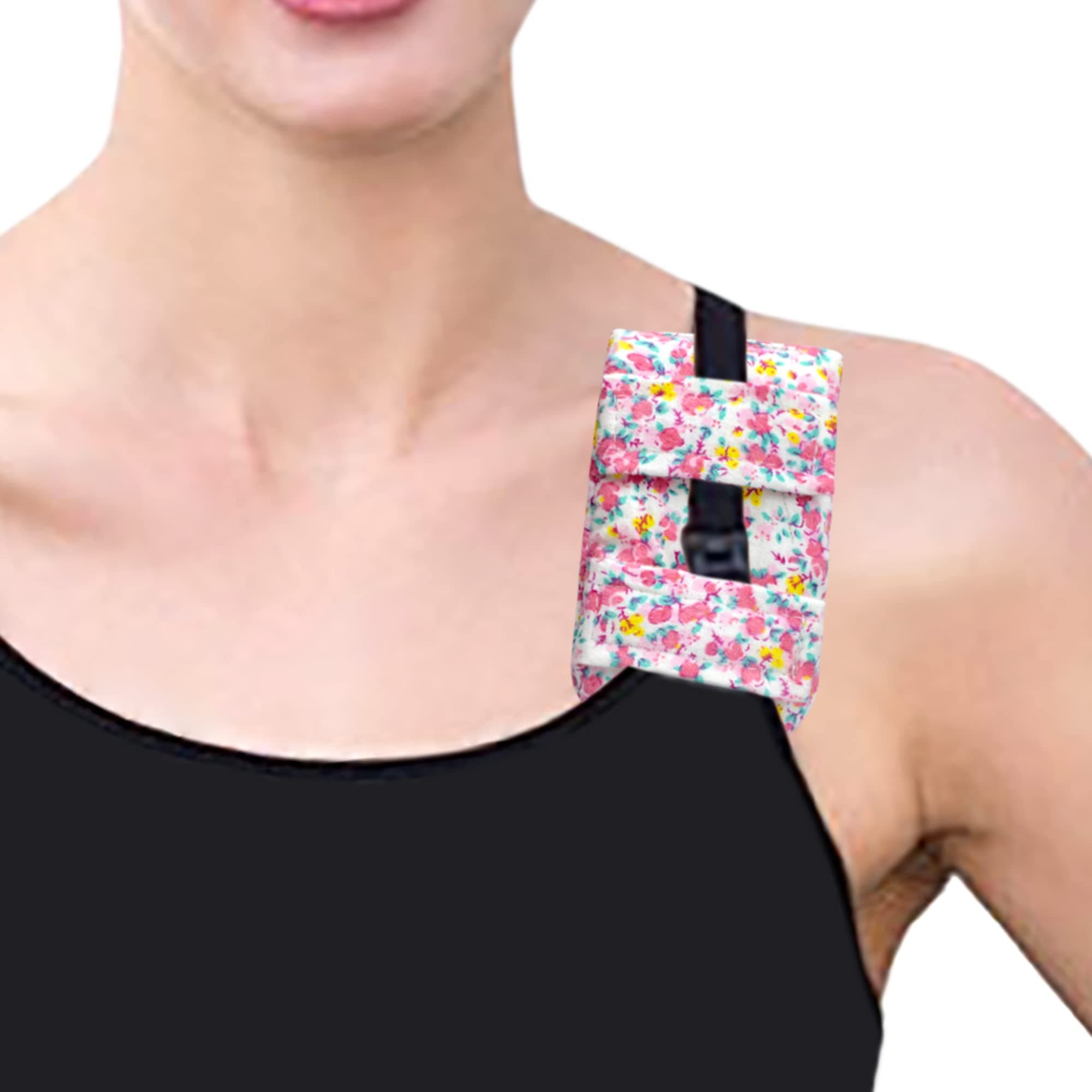 2 Pack Pacemaker Pillow for Bra Chemo Port Pillow Post Surgery Bra Strap Pads Protector Heart Surgery Recovery Comfort Cushion