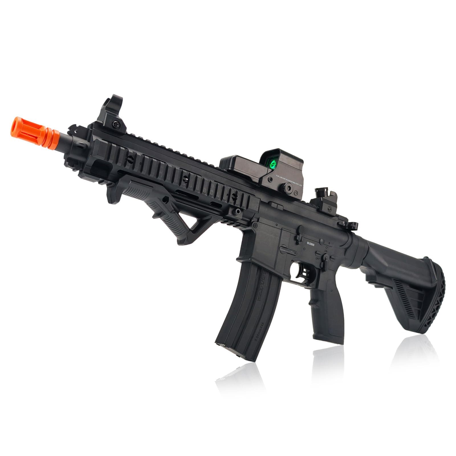 BIU BLASTER 30-Inch Gel Ball Blaster 140+ FPS, 80+ Ft Range Full-Size Electric Automatic Splatter Orby Blaster 7.4V 1400mAh Battery for Outdoor Games, Ages 14+