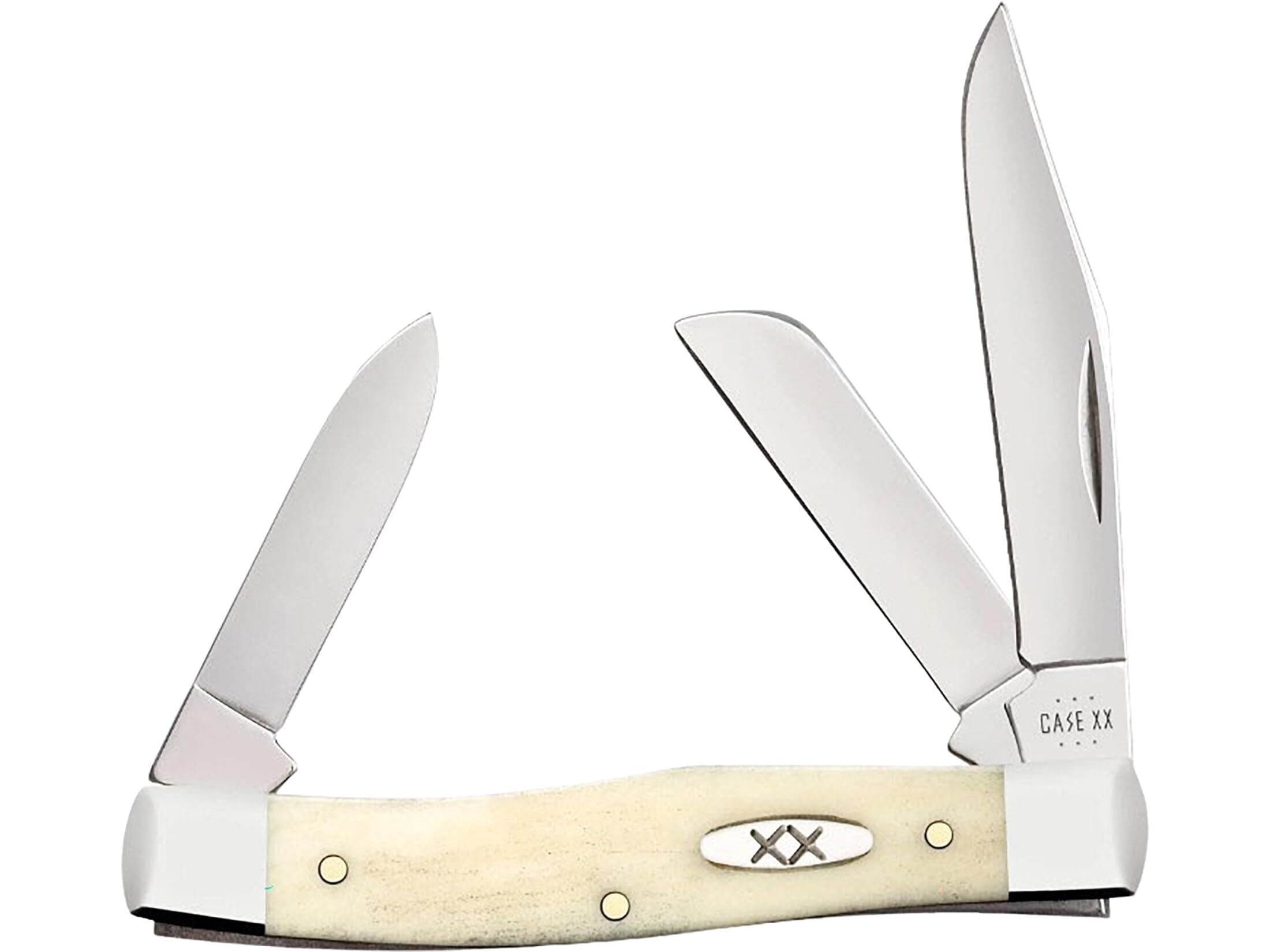 Case Cutlery CA13311: Medium Stockman NAT Bone