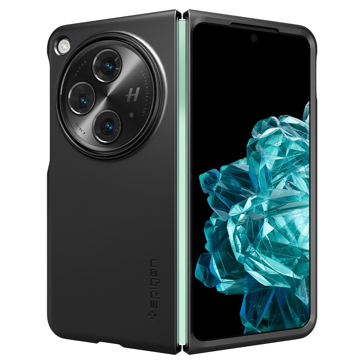 Spigen Thin Fit | OnePlus Open Case OnePlus Open Back Cover | TPU+PC - Black