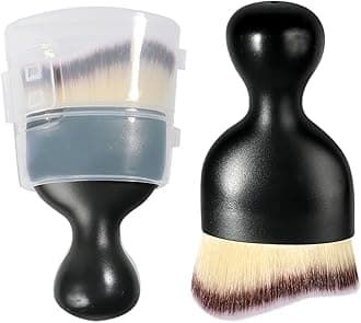 AOCISKA Car Interior Detailing Brush,Soft Bristle Cleaning Brush Car Detailing Brush Dusting Brush,Car Interior Cleaning Tool,Auto Detail Brush Car Dash Duster Brush (Tri-Color with Cap)