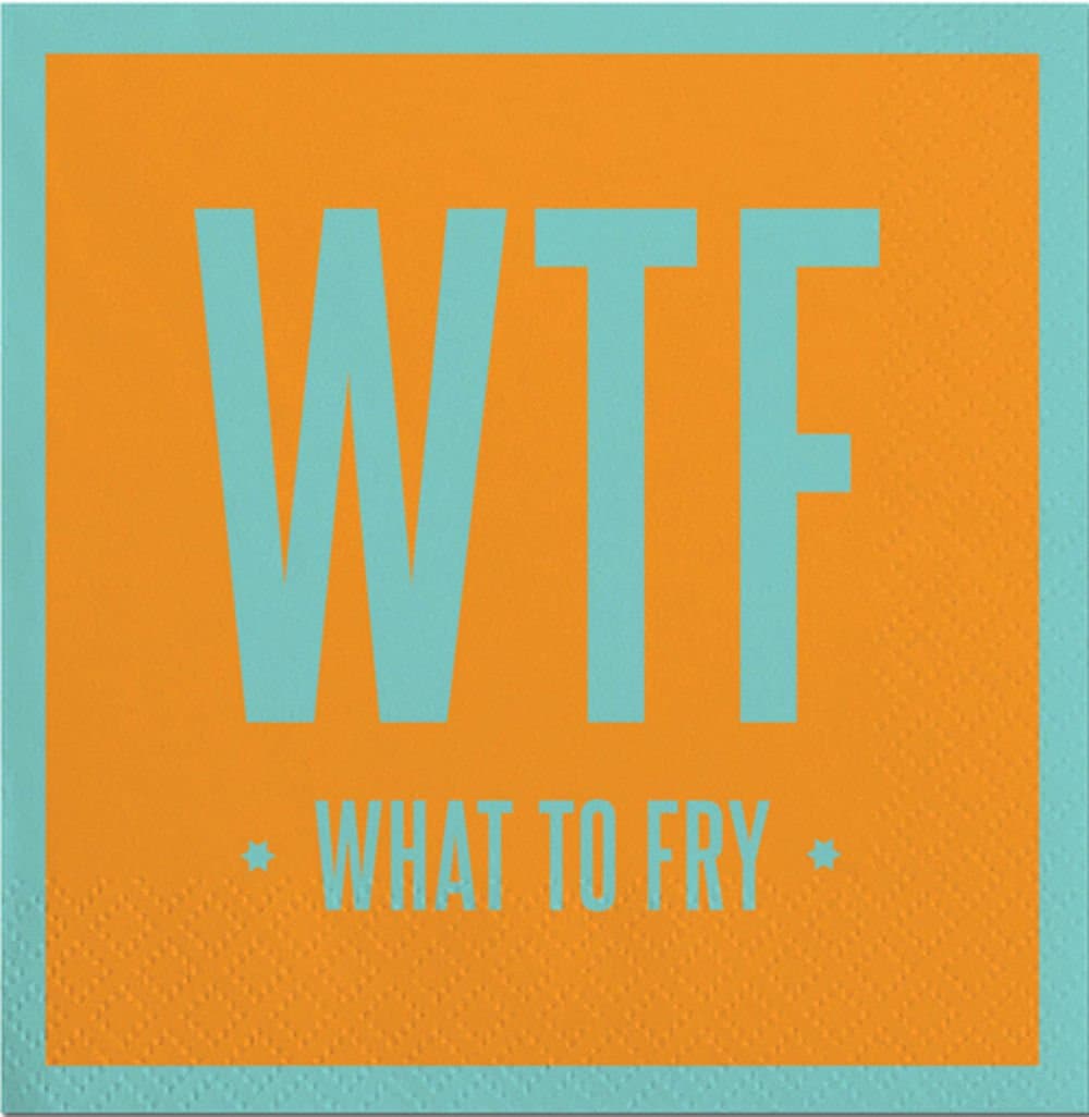 Cocktail Napkins 20 Count"WTF"