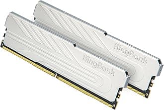 Computer Desktop Memory Ram DDR4 64GB(2x32GB) 3600MHZ CL18 1.35V XMP2.0 Overclocking with Heatsink for PC Gaming/Office/PS,Silver