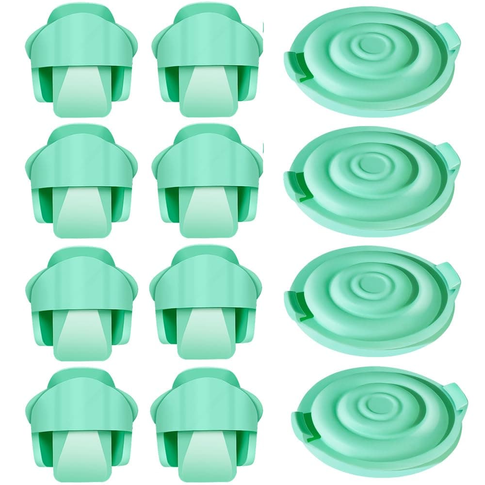 TB Tbuymax 8pc Duckbill Valves 4pc Pump Seals Diaphragm Compatible with Wearable Elvie Breast Pump and Pump Parts Replacement Membrane Parts