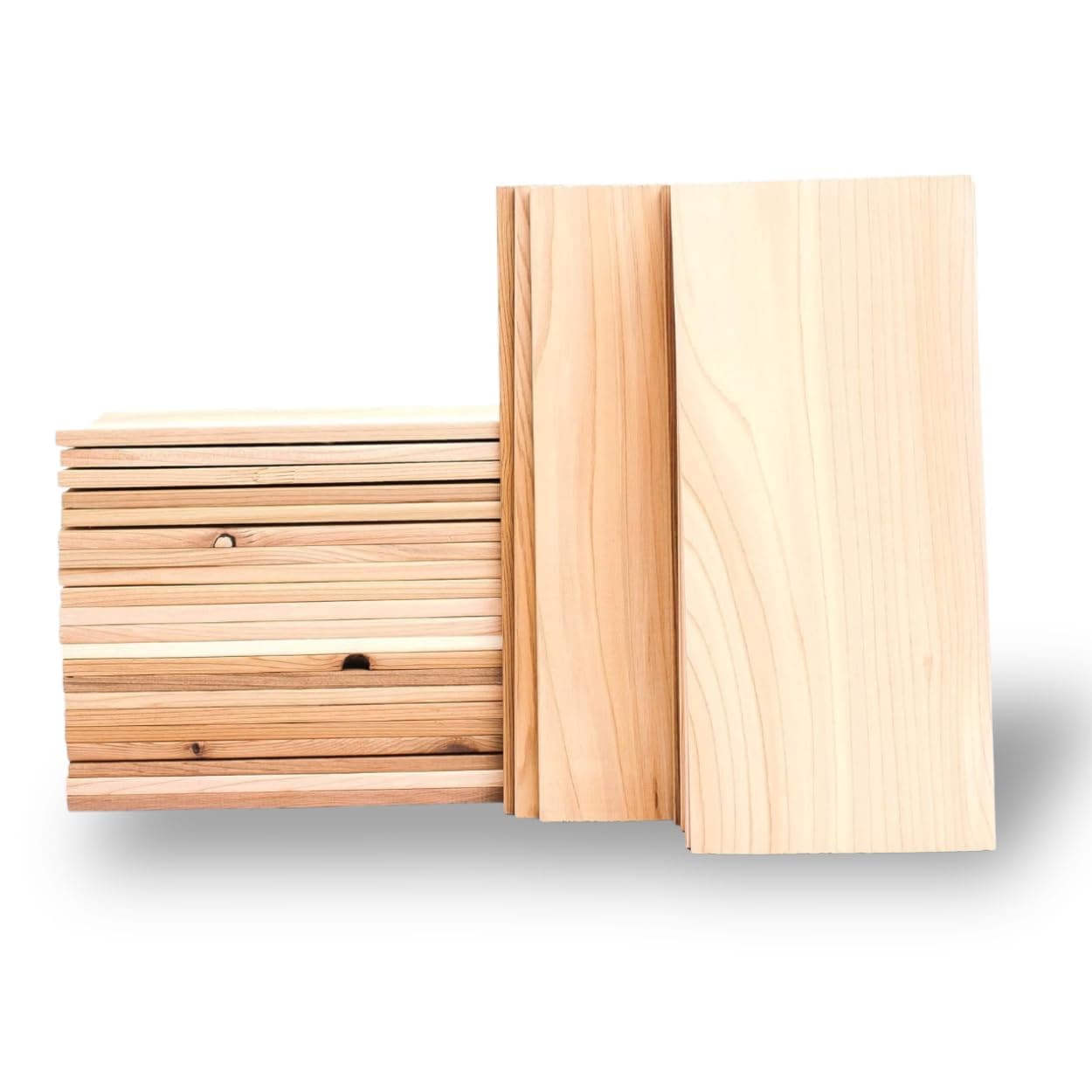 Imperfect 30-Pack Bulk 5" x 11" Western Red Cedar Grilling Planks