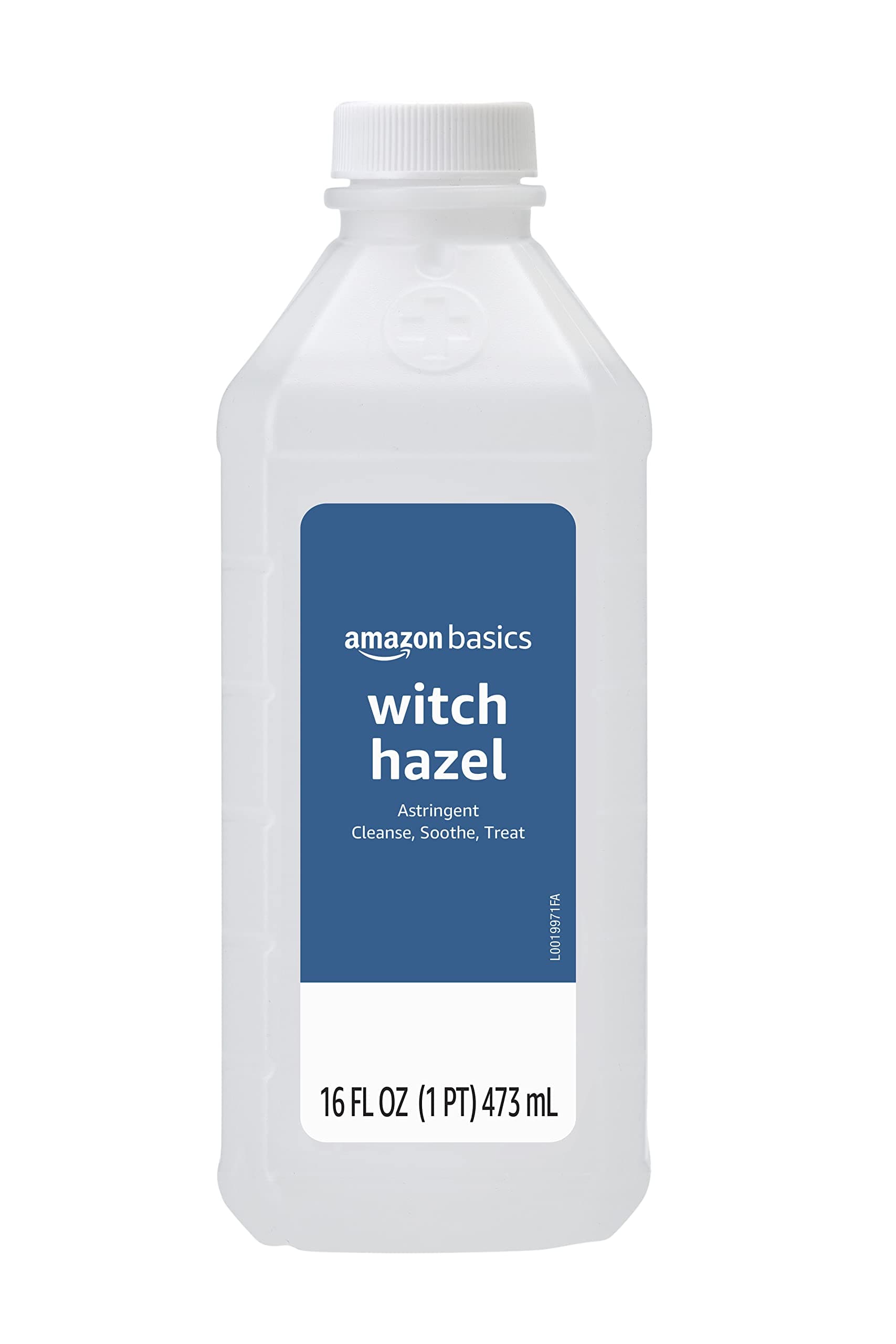 Witch Hazel USP Astringent for Oily Skin, Relief from Irritation and Redness, Unscented, 16 Fluid Ounces (Previously Solimo)