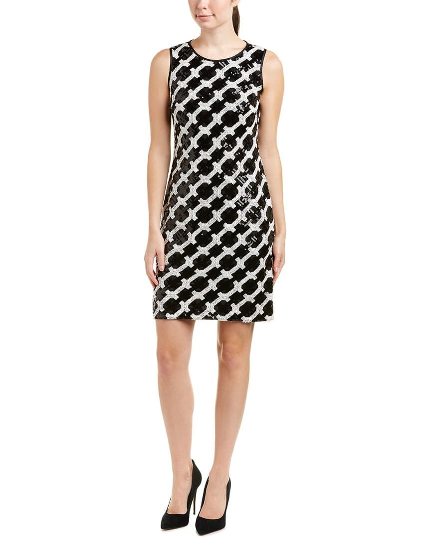 Taylor Dresses Women's Stretch Sequin Sheath