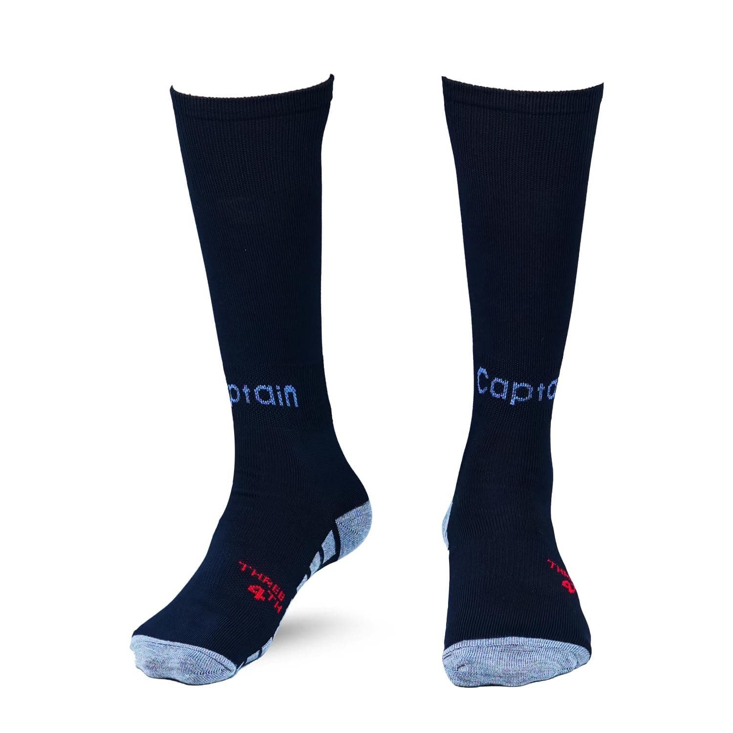 34th-red soccer sock