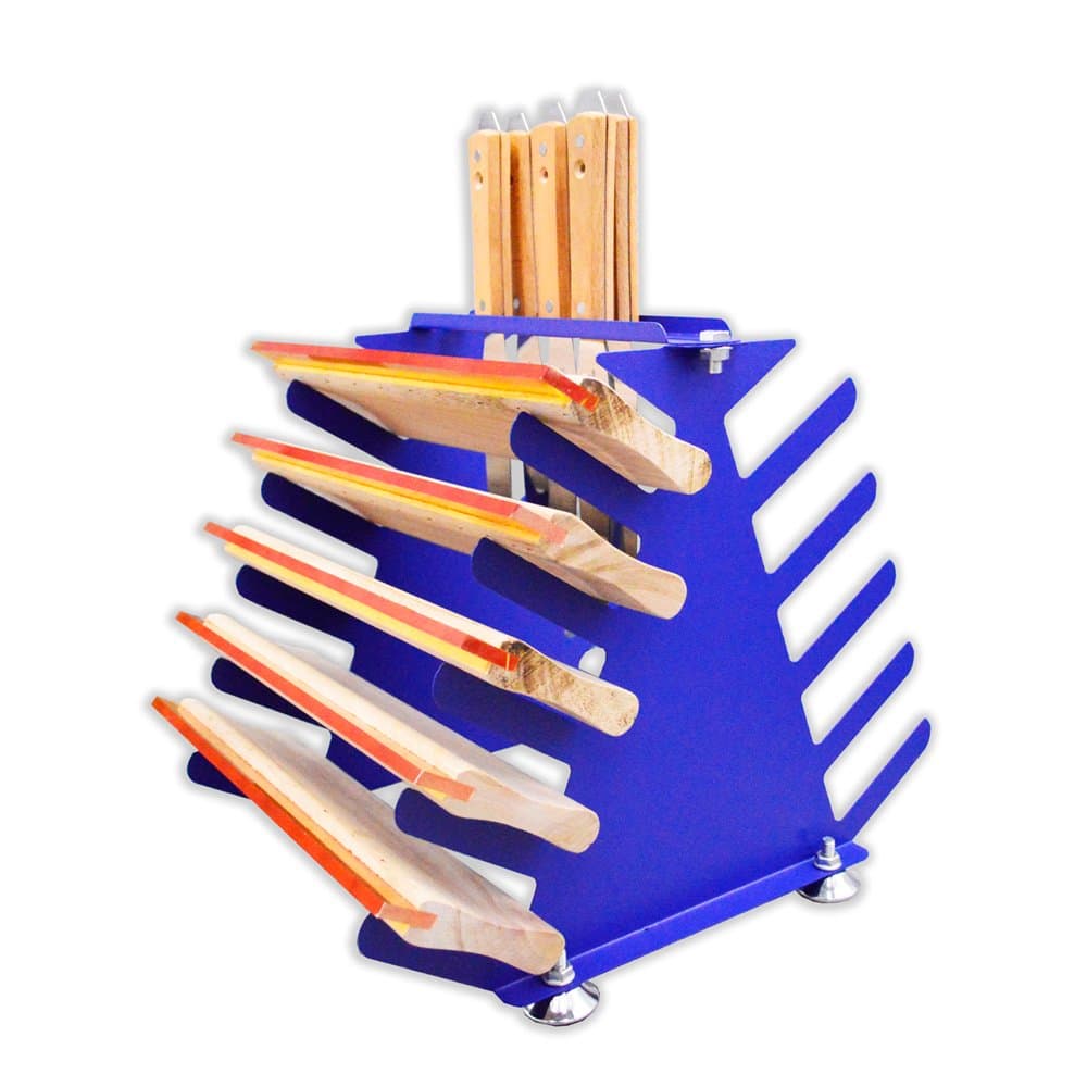 Screen Printing Squeegee/Spatulas Holder Desktop Shelving Tool Rack 5 Layers in US Stock