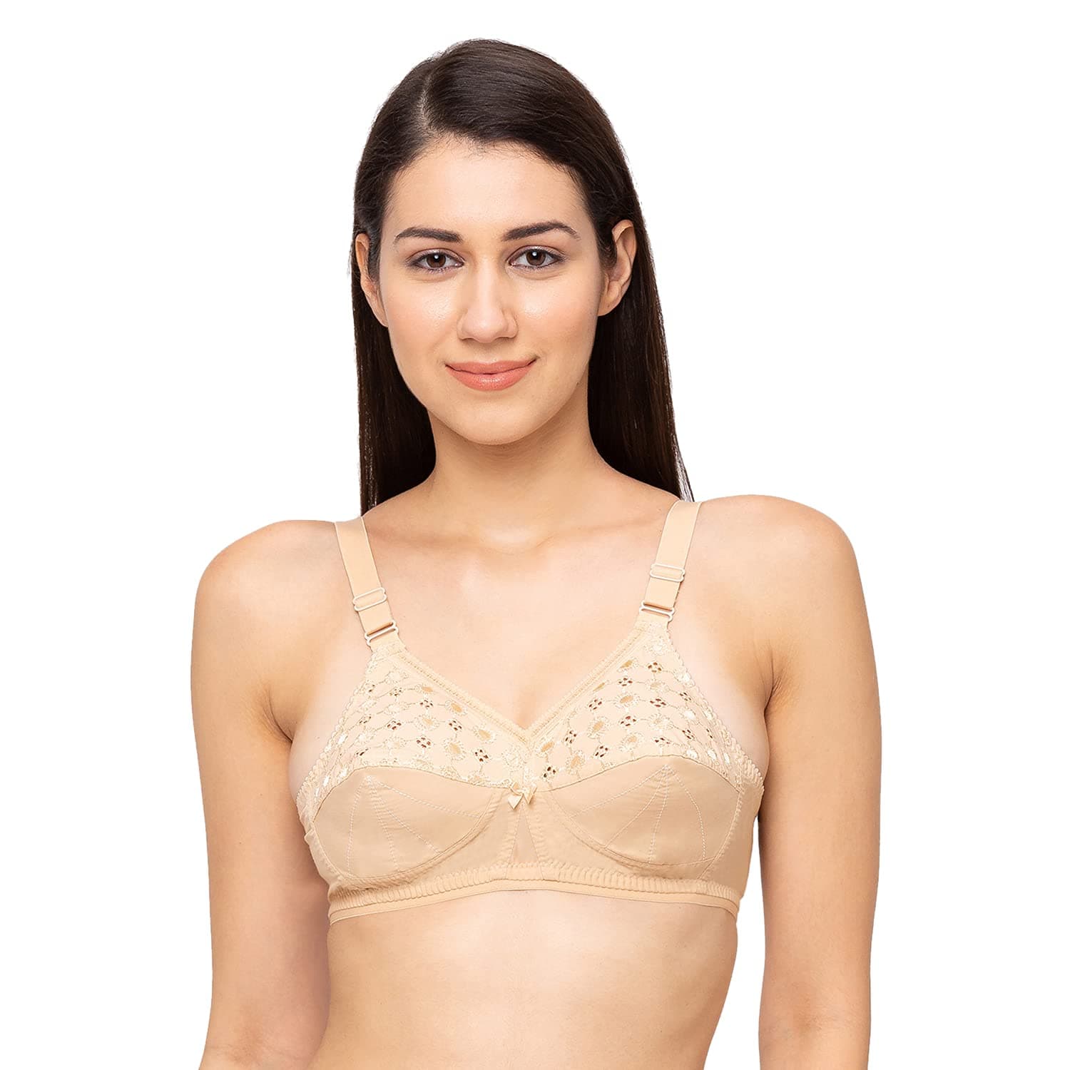 Women's Cotton Plain Bra - NARI