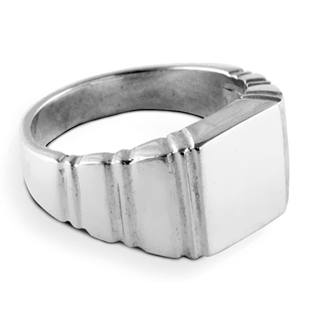 Sterling Silver Men's Signet Ring