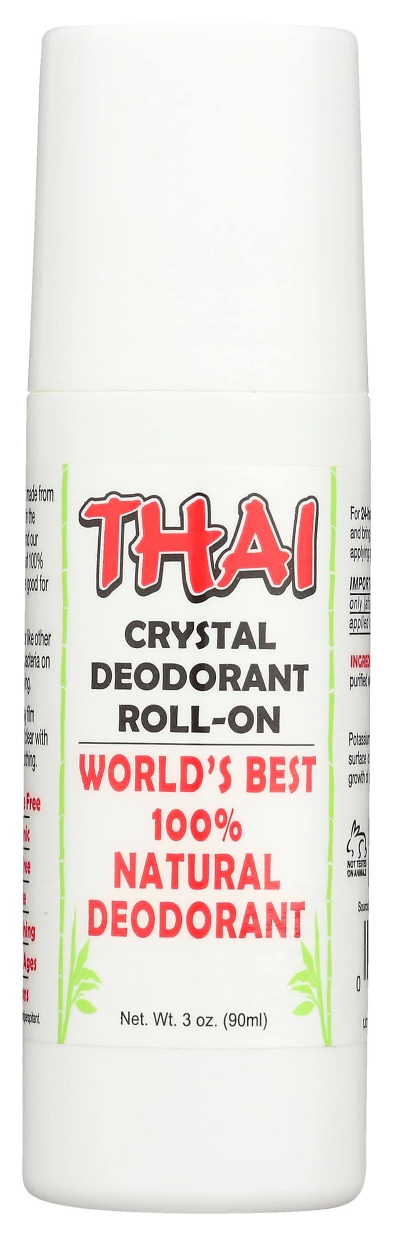 Deodorant Stones Thai Crystal Deo Roll-On 3 oz roll on