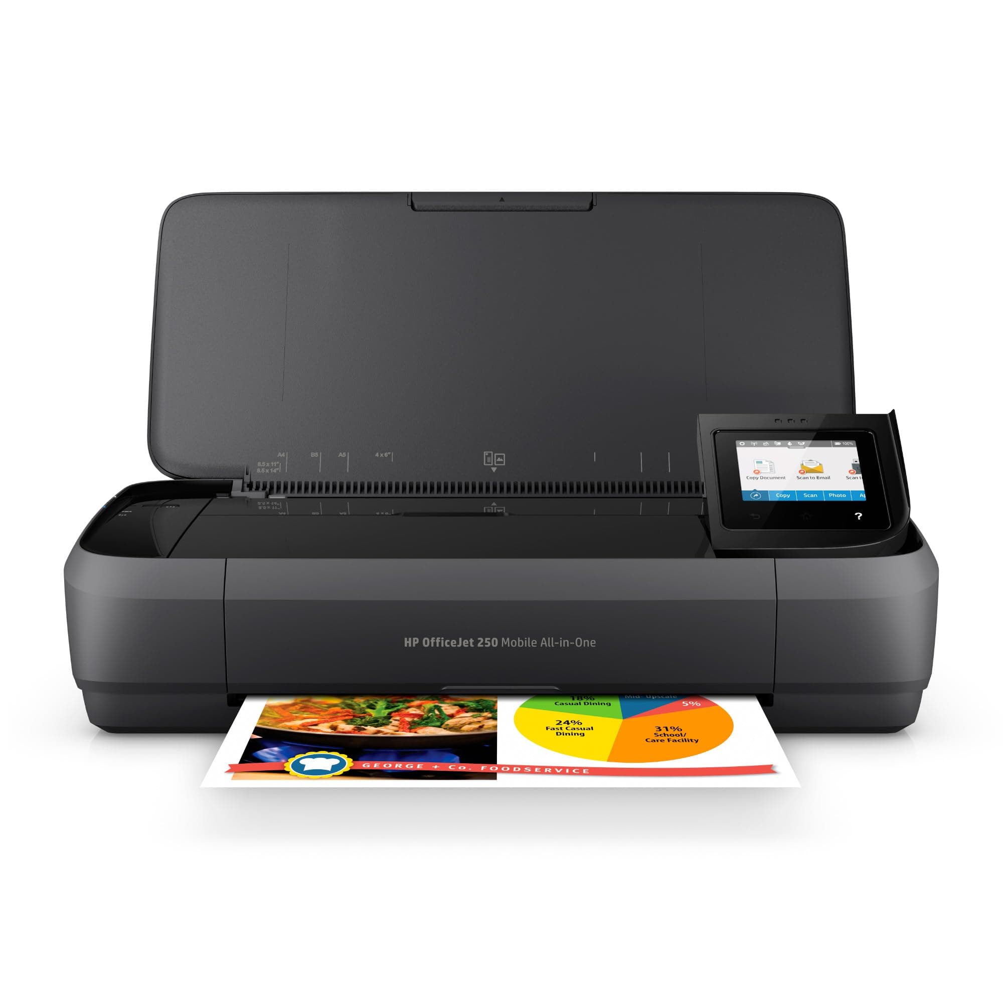 Officejet 250 All-In-One Portable Printer With Wireless & Mobile Printing (Cz992A)