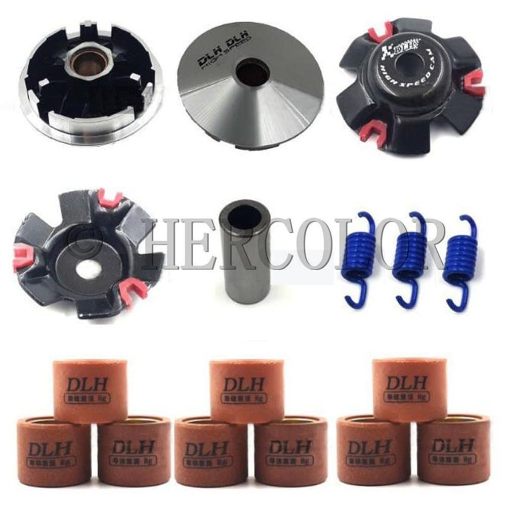 Racing Variator Kit with Roller Weights for GY6 JOG 50cc 1PE40QMB Scooter