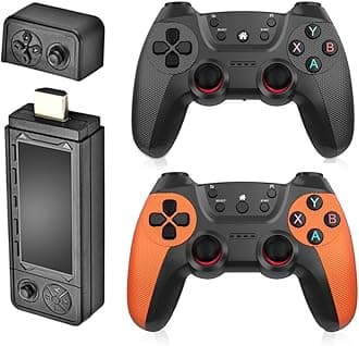 X9 Ultra Retro Game Stick, X9 Pro Game Stick Pro 4k 40,000 Games, Plug & Play Video Games with 2.4G Dual Wireless Controllers, 4K HDMI HD Nostalgia Stick Arcade (64G)