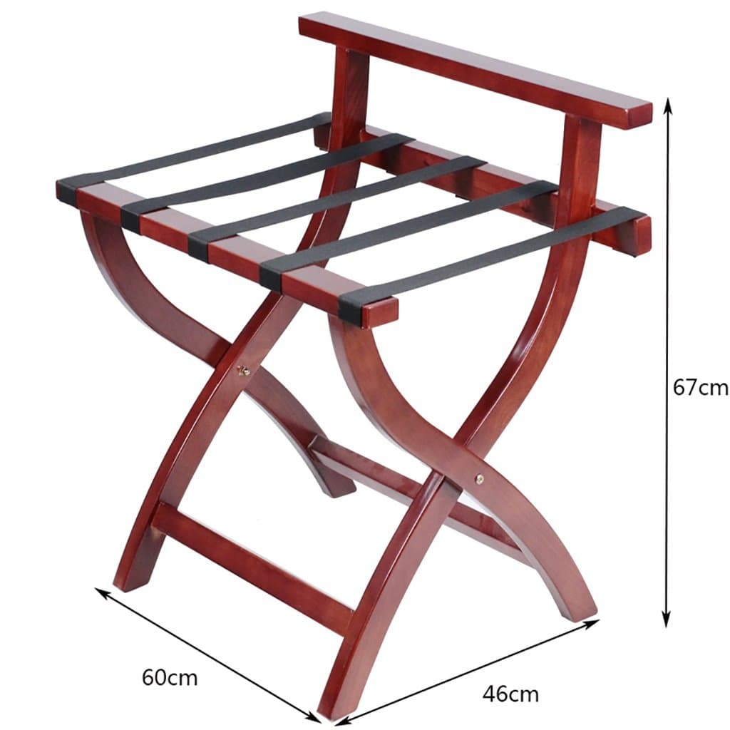 JYXLJ Foldable Luggage Rack,Folding Luggage Rack Suitcase Stand,Foldable Suitcase Rack For Holding Suitcases Backpacks As Luggage Support And Suitcase Shelf (Color : A)