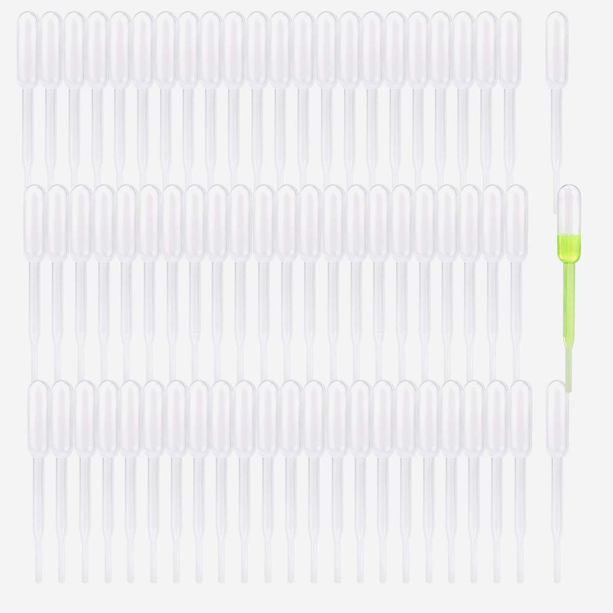 moveland 0.2ml Plastic Mini Transfer Pipettes for Liquid Mixture, 350PCS Disposable Dropper