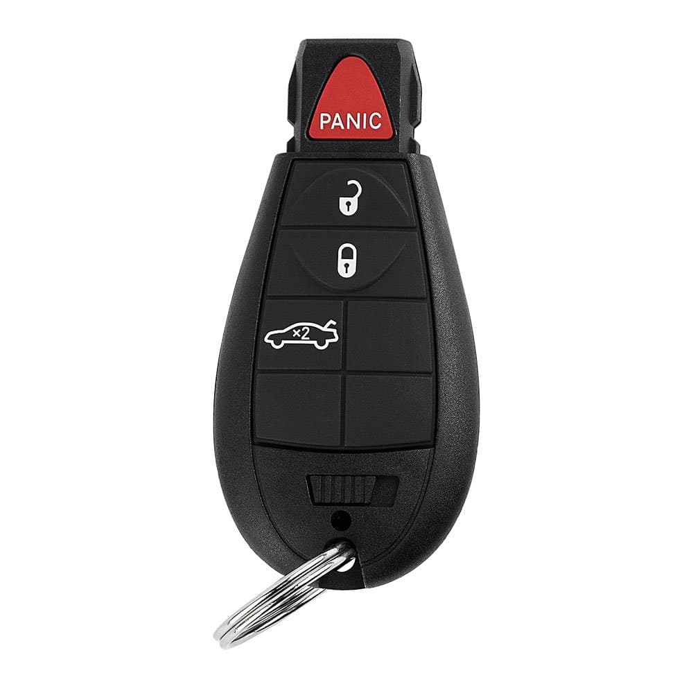 4 Button Key Fob Compatible for 2008-2011 Chrysler 300, 2008-2014 Challenger, 2008-2013 Charger Keyless Entry Remote Replacement for M3N5WY783X IYZ-C01C