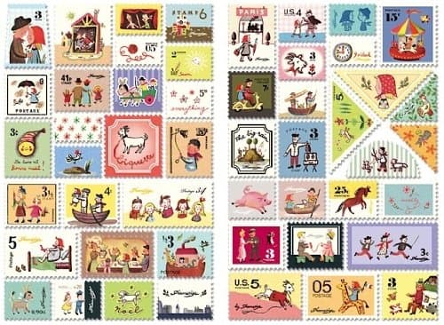 STAMP STICKER ver.3 - FRANCOISE