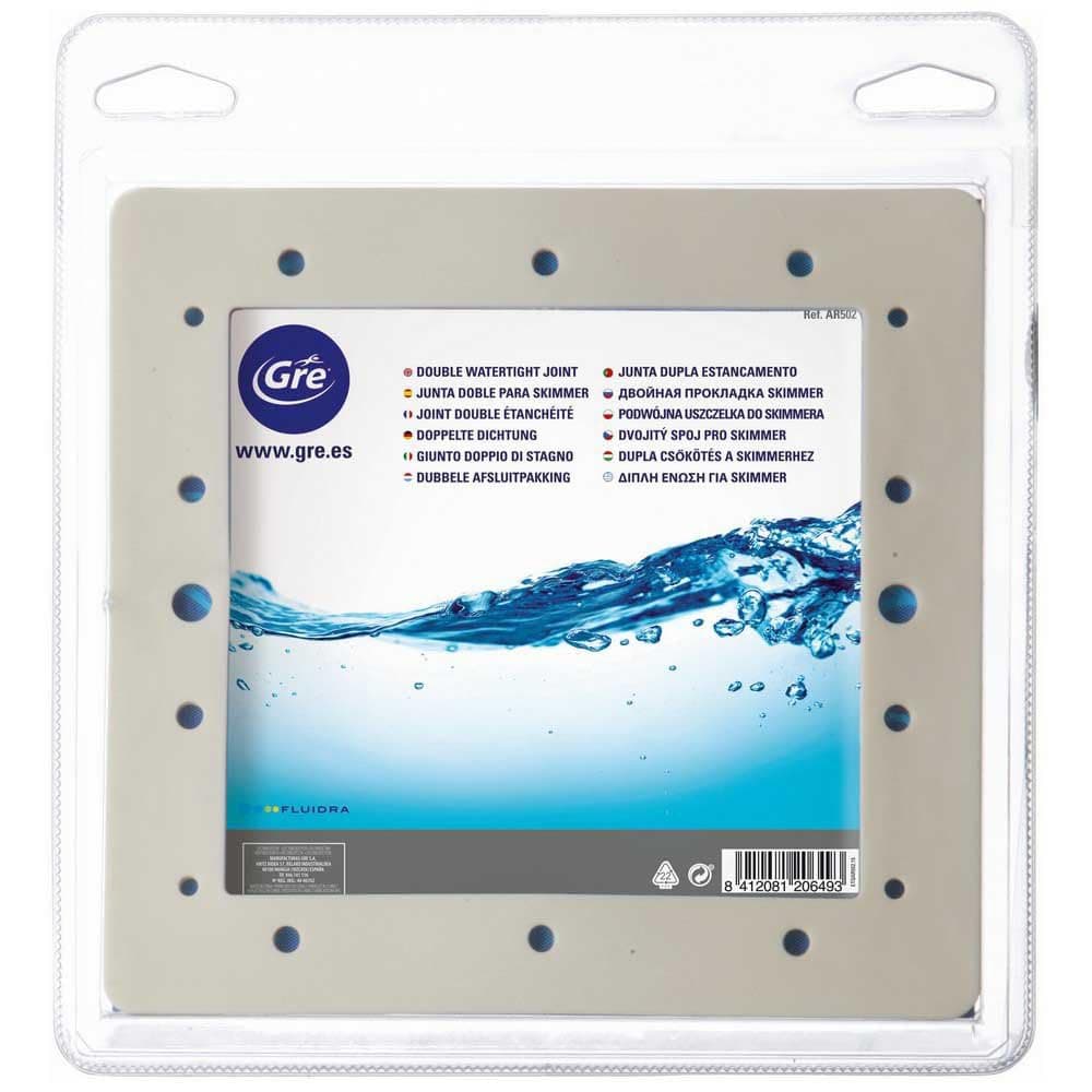 Gre AR502 Blue Double Skimmer Seal for Pool