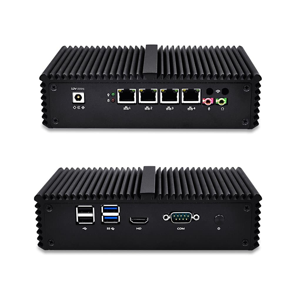 Fanless I3 Pc Mi4005L 4Th Generation Intel Core I3-4005U Processors,1 Com, Linux Mini Pc Pfsense Router Firewall (2Gb Ram/8Gb Ssd)
