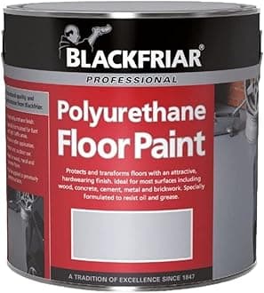 Professional Polyurethane Floor Paint LIGHT GREY 500ML
