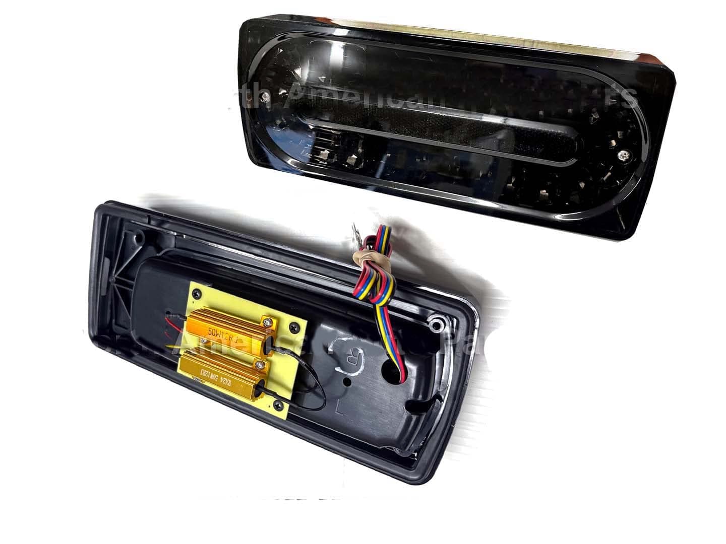 G-Wagon Smoke Led Tail Lights Lamp Stop Light Black G550 G500 G55 G63 W463 G-Class Body 1990-2018