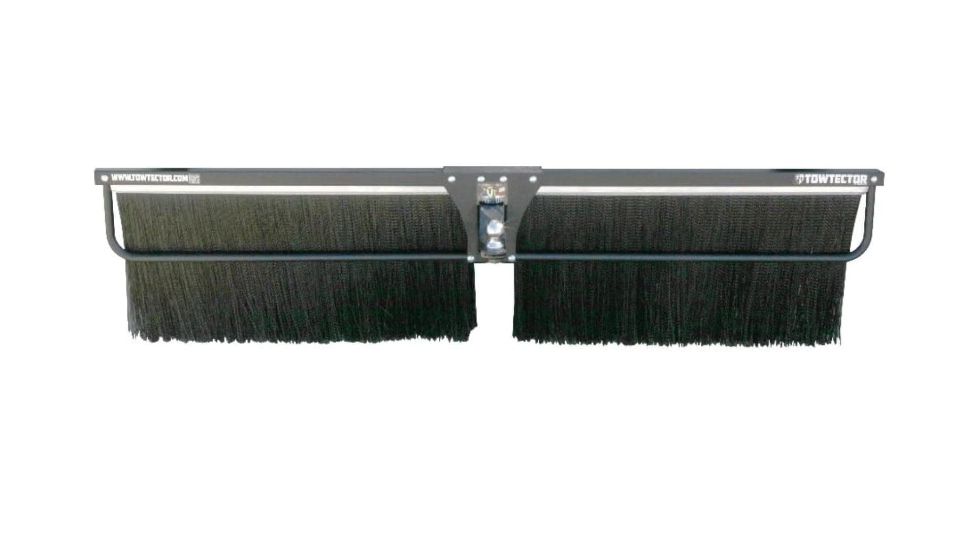 Tier 2 Mud Flap 27816-T2 Medium Duty Single Brush Strip - 78" Wide 16" Tall for 2" Hitch Receiver (Wall Mount Bracket NOT Included)