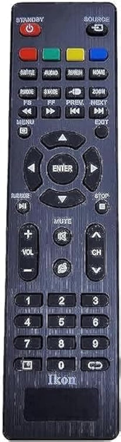 Generic Replacement Remote Control Compatible with IKON SMART TV