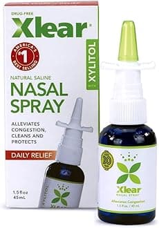 Xlear Nasal Spray For Sinus Relief 1.5 Fl Oz Pack of 4 Multi