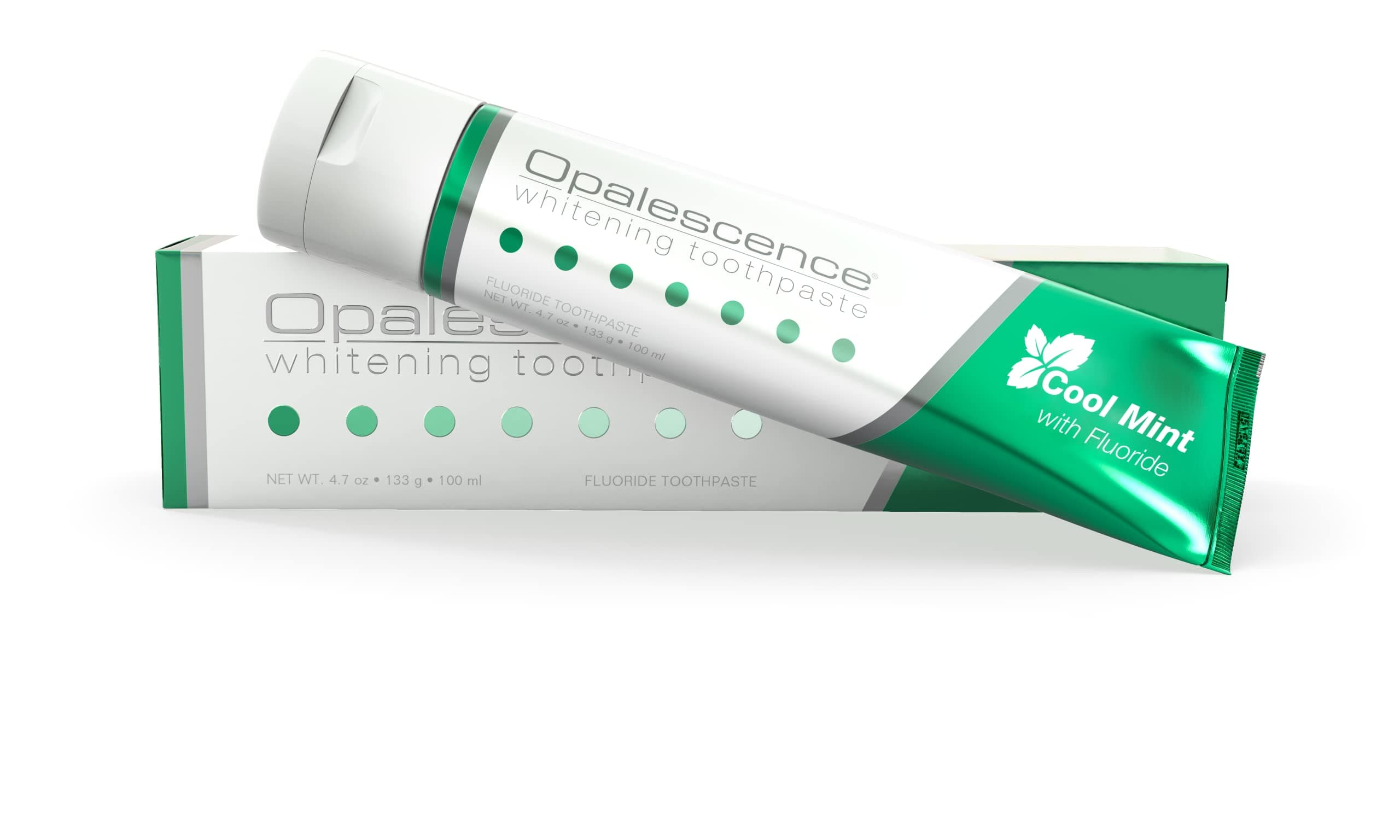 3 x Opal Escence Whitening Toothpaste Cool Mint 133g (3x 133g Tube)
